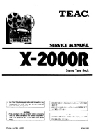 Teac X-2000-Service-Manual 